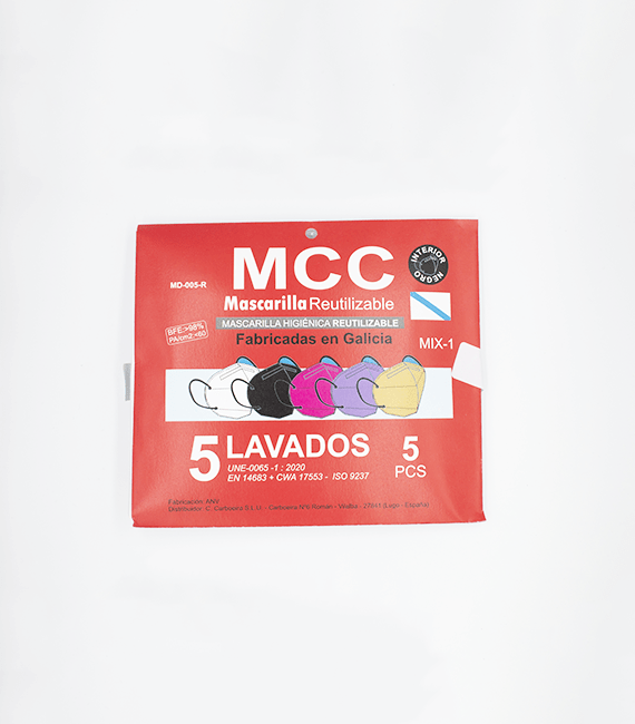 Mascarillas HigiÃ©nicas MCC Mix1
